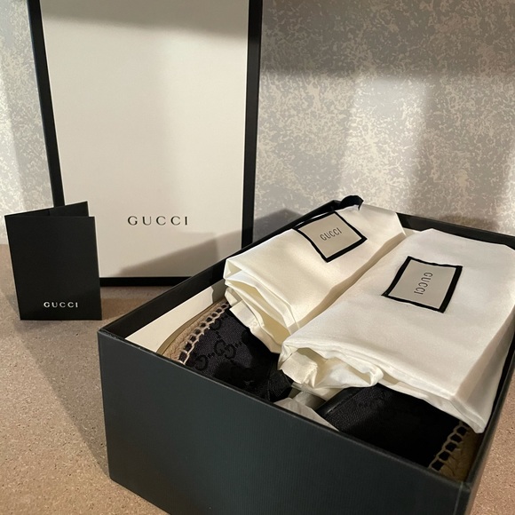 HOT SUMMER BLACK GUCCI ESPADRILLES - Picture 12 of 15